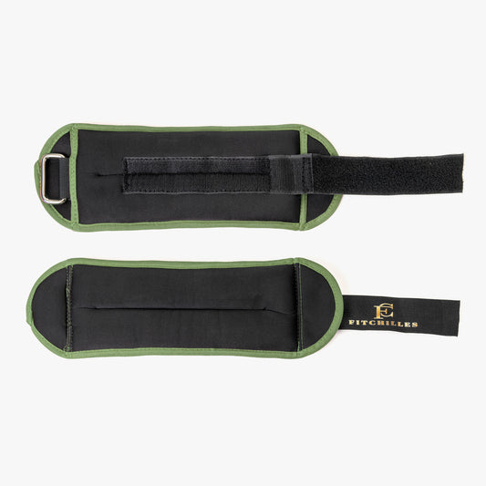 FITCHILLES Knöchelgewichte Grün – 2 × 0,5 kg (1 kg Set)