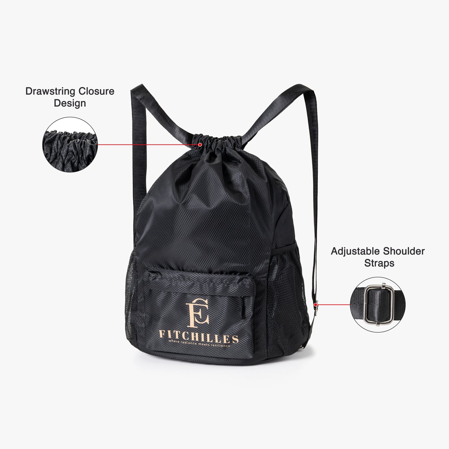 Fitness Rucksack für Gym, Yoga & Alltag