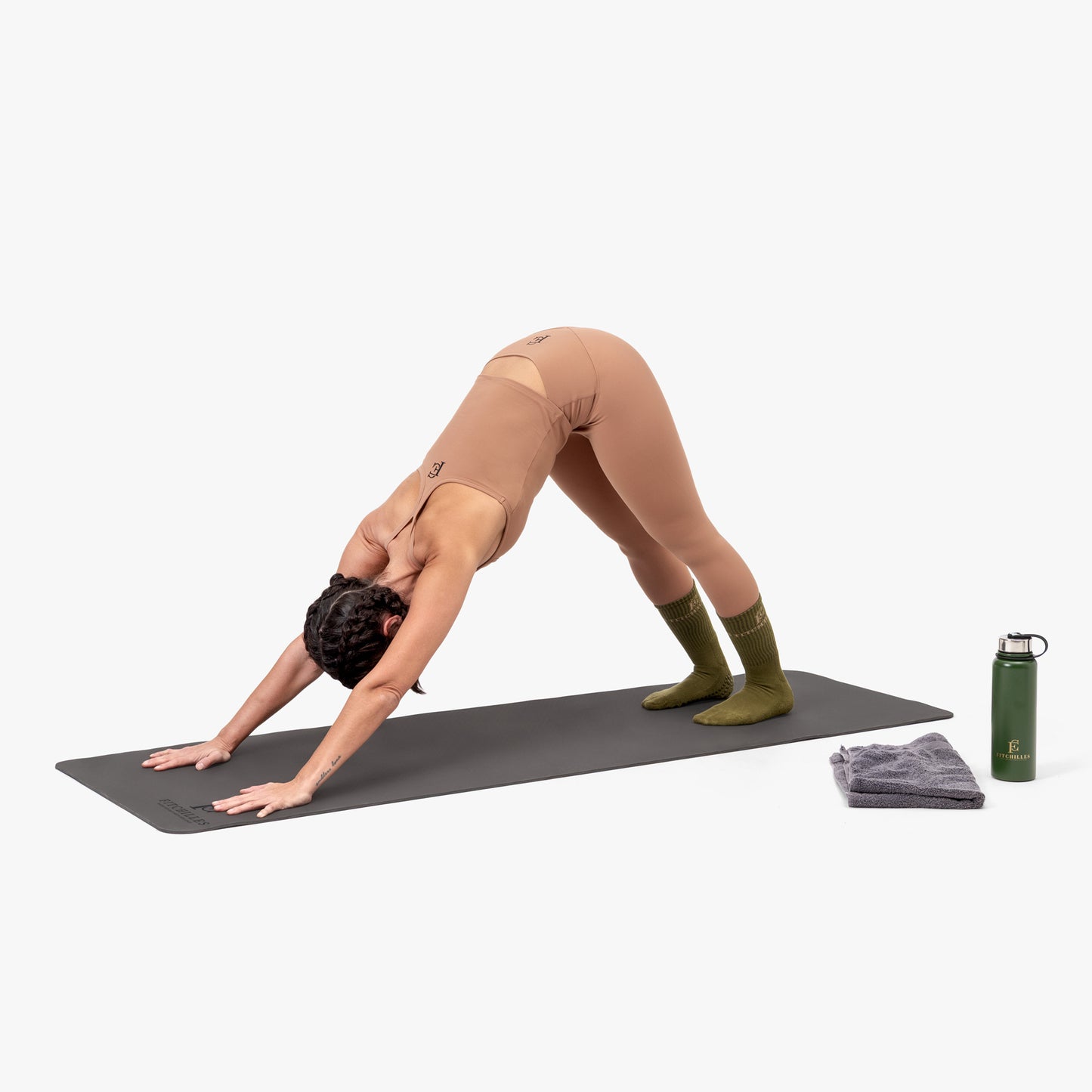 High-Waist Leggings & Sport-Top – 2-teiliges Set