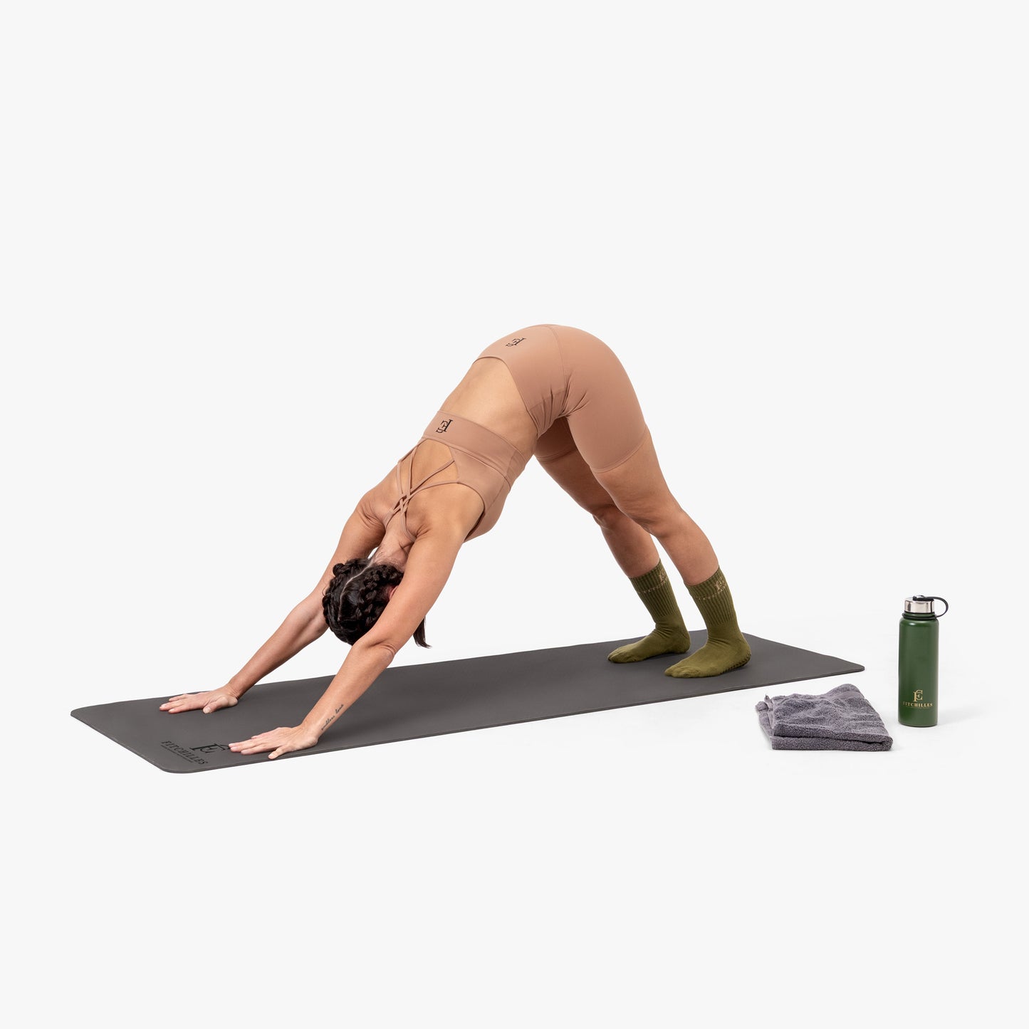 Radiant High-Waist Shorts- 2-teiliges Yoga-Set