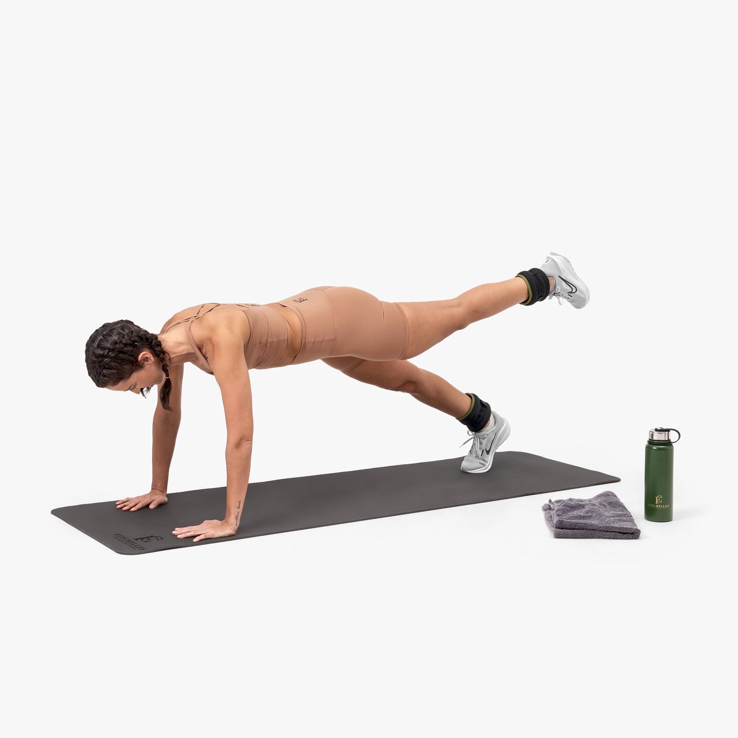 Radiant High-Waist Shorts- 2-teiliges Yoga-Set