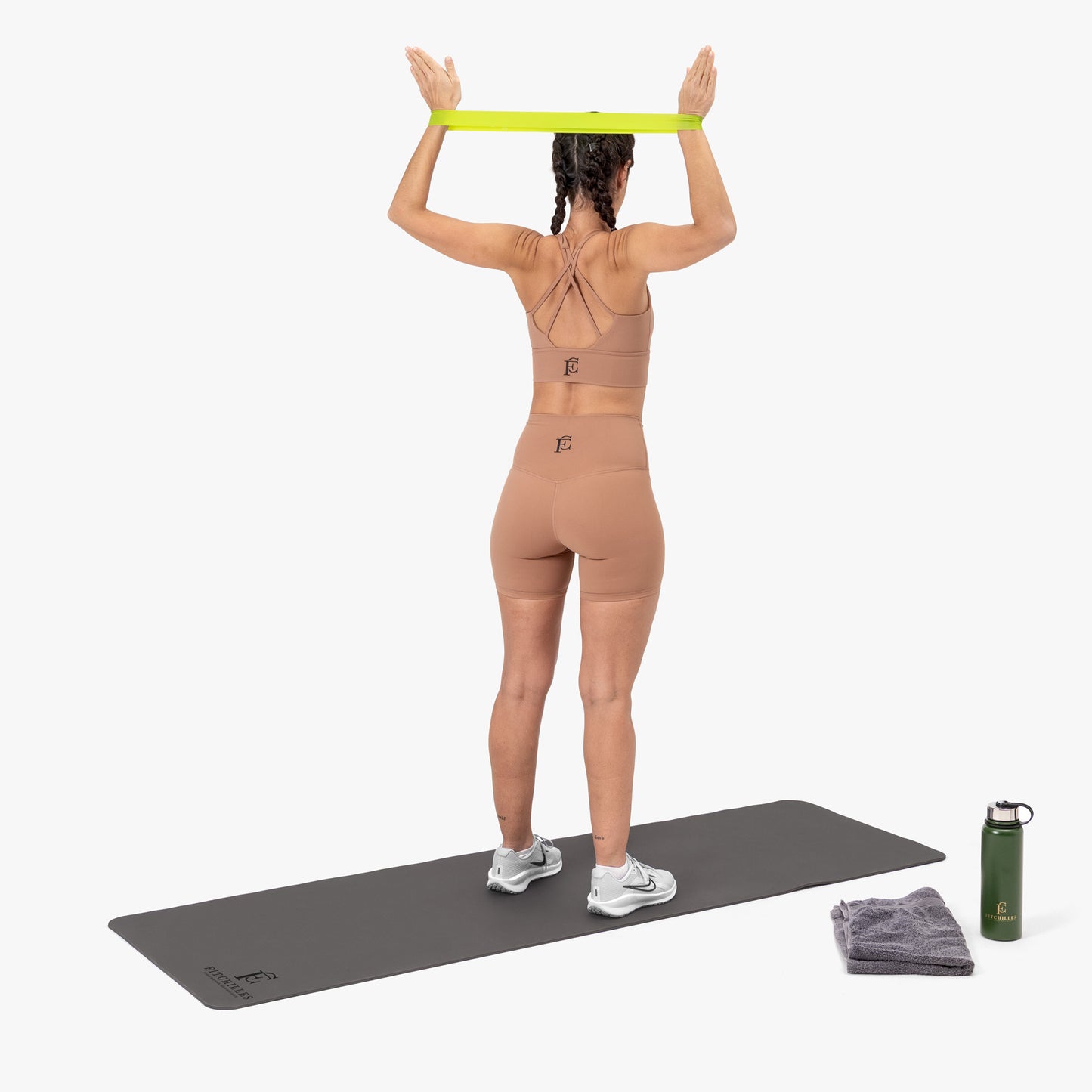 Radiant High-Waist Shorts- 2-teiliges Yoga-Set